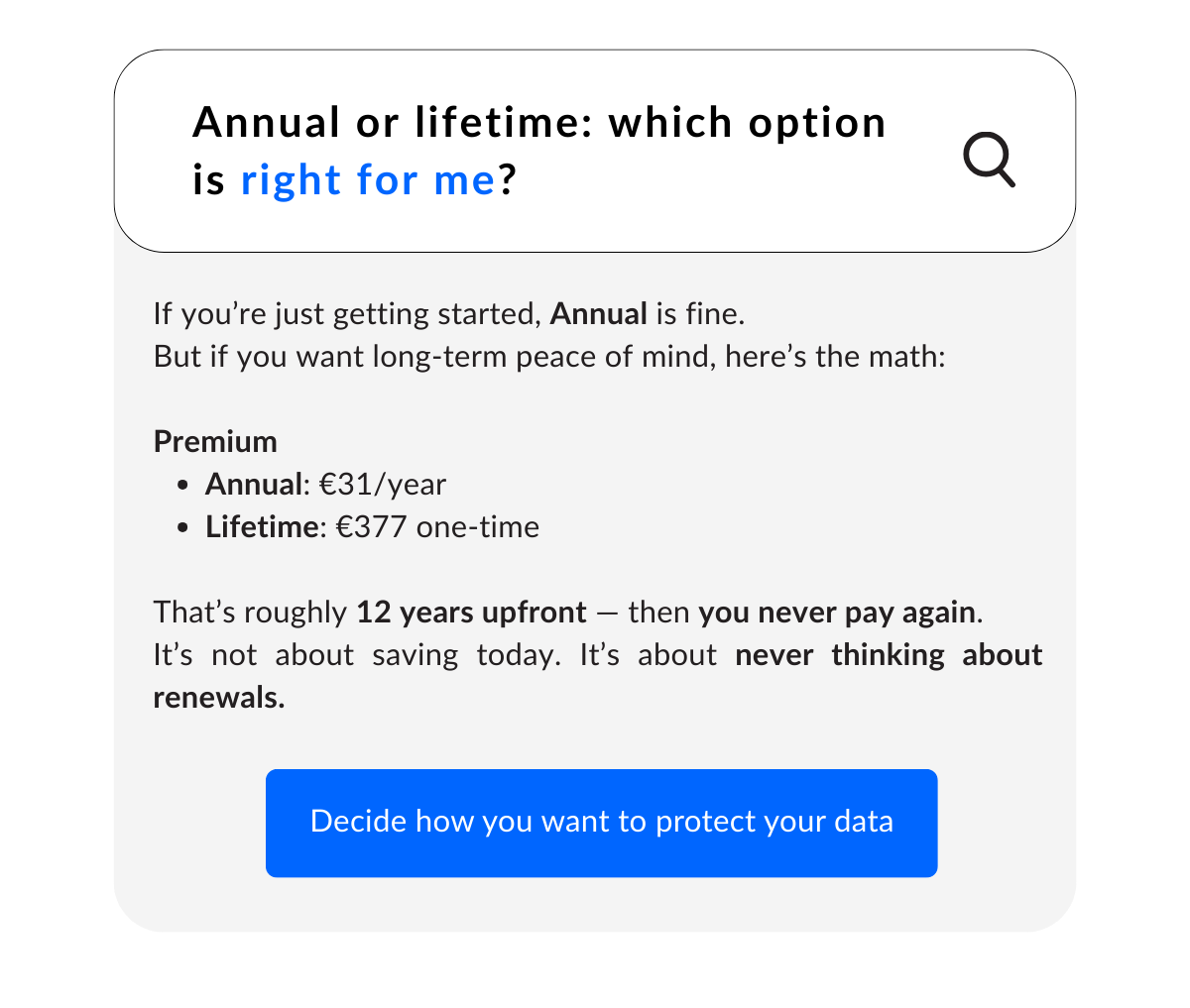 Now that you know how, all that’s left is to do it!