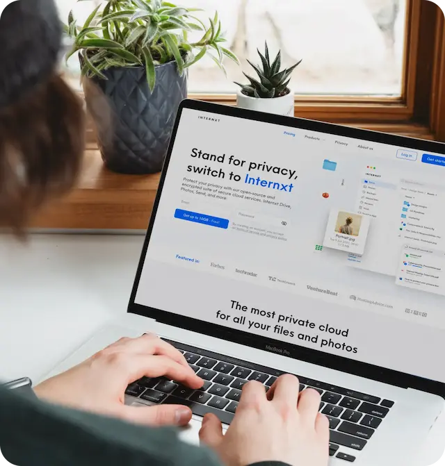Migrate your files to Internxt real fast