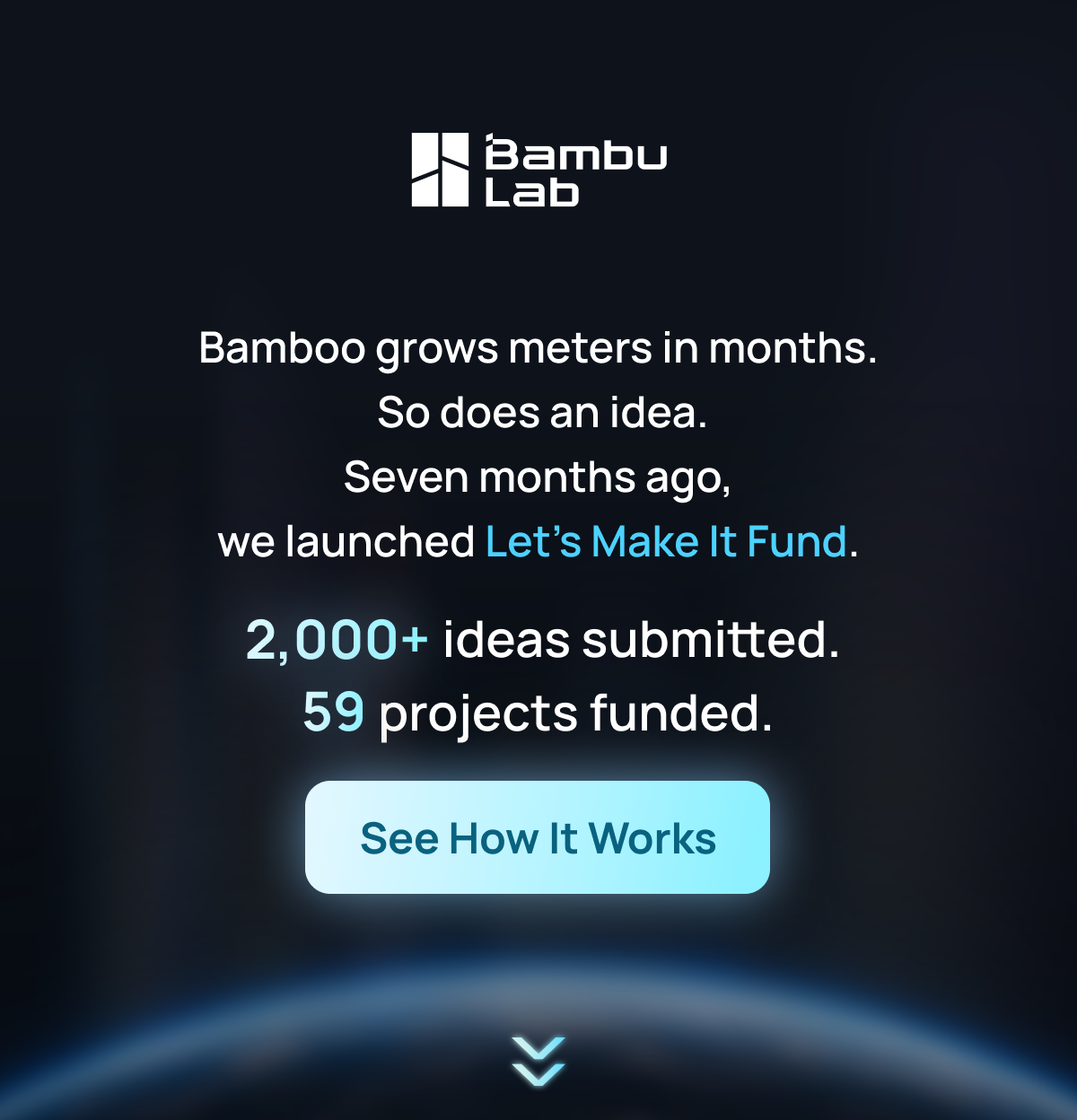 Seven months ago, we launched Let's Make It Fund