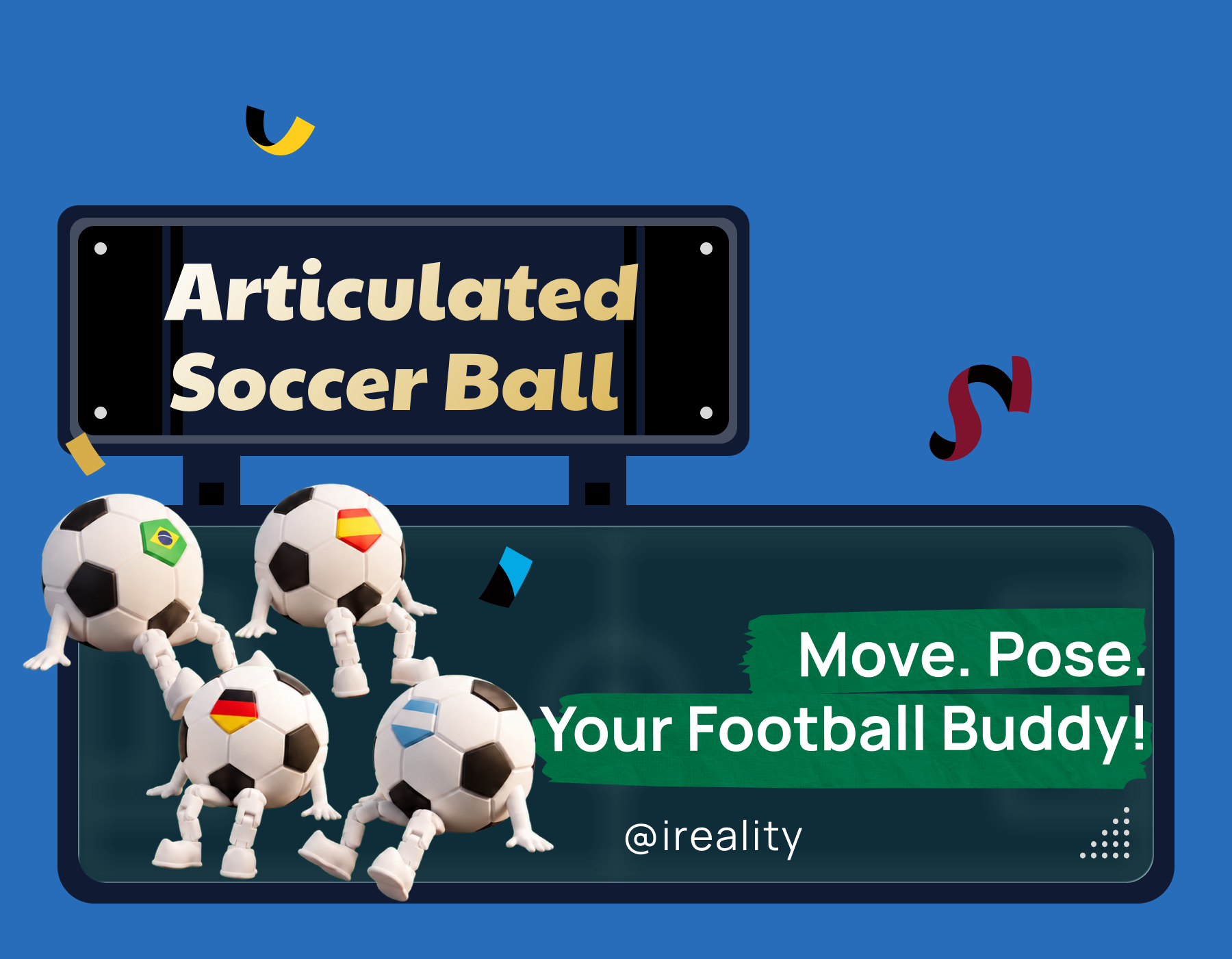 articulated soccer ball