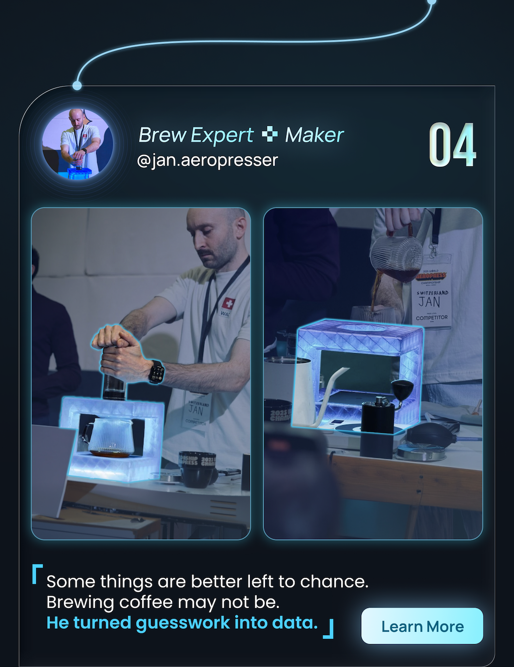 Brew expert but also a maker