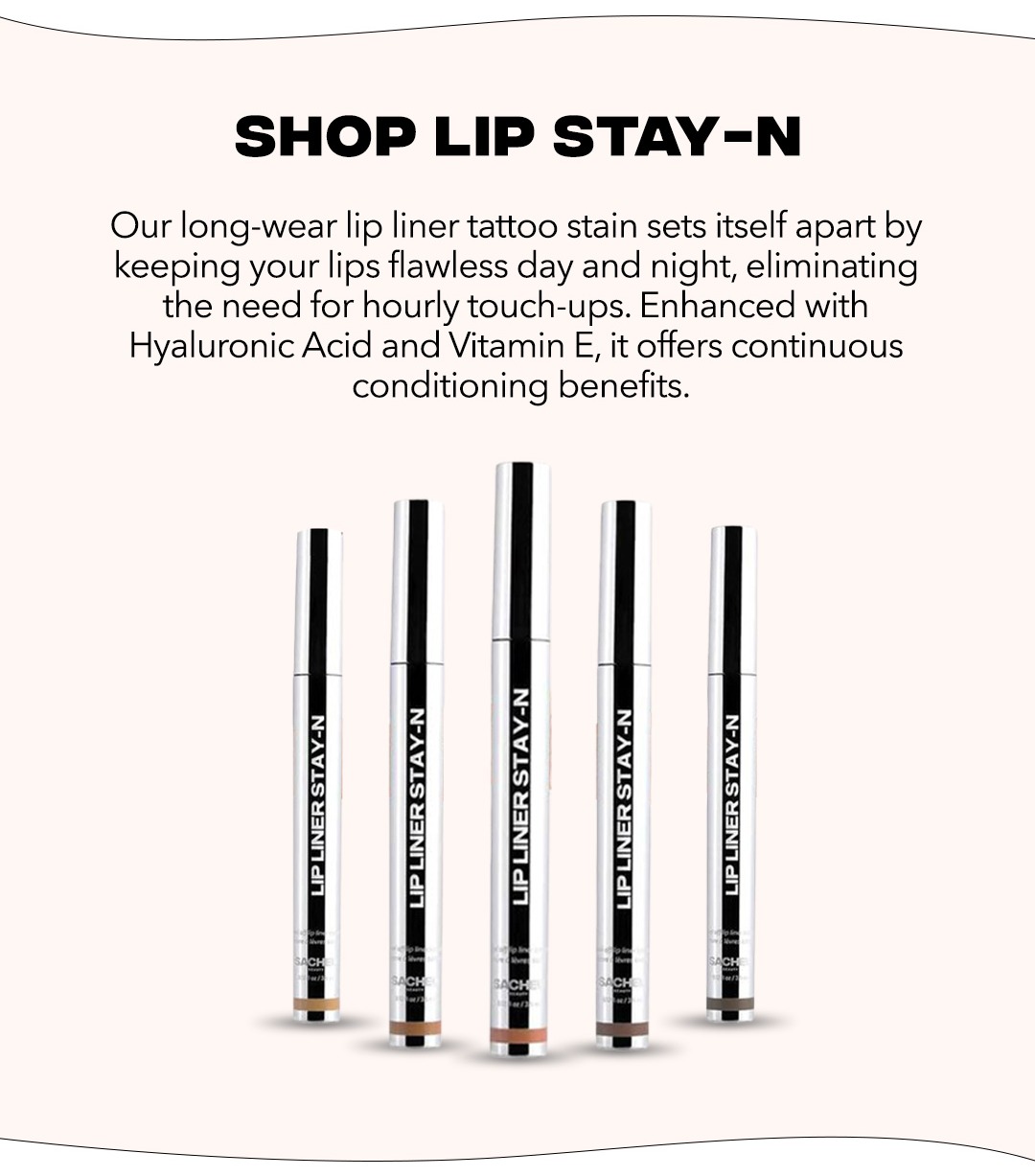 Our Lip Liner Stain for Effortless Perfection 💋 SACHEU Beauty