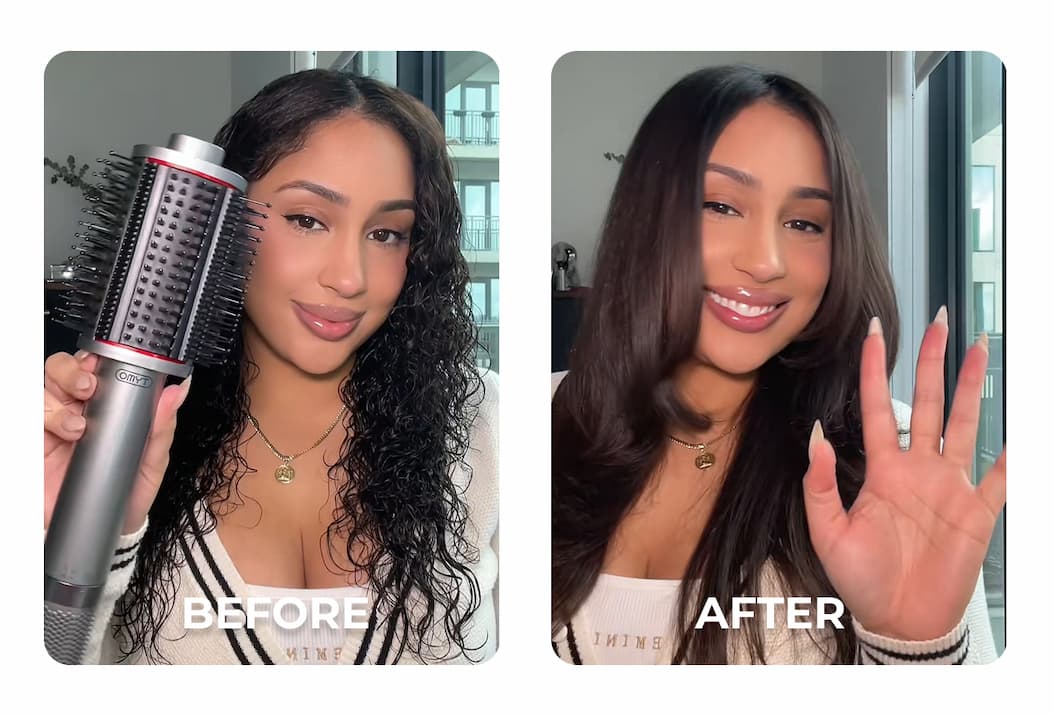 ① Prep Your Hair Before Styling | AIRBEAM