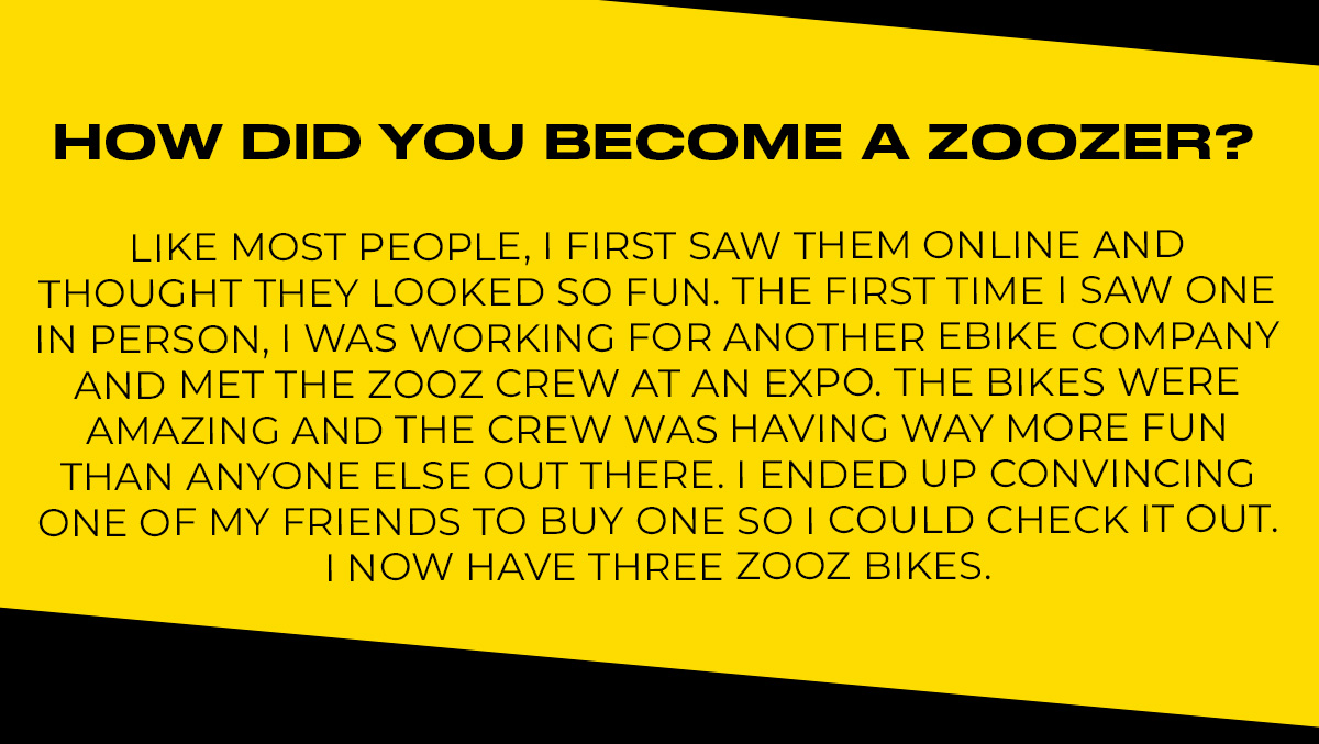 How did you become a ZOOZER?