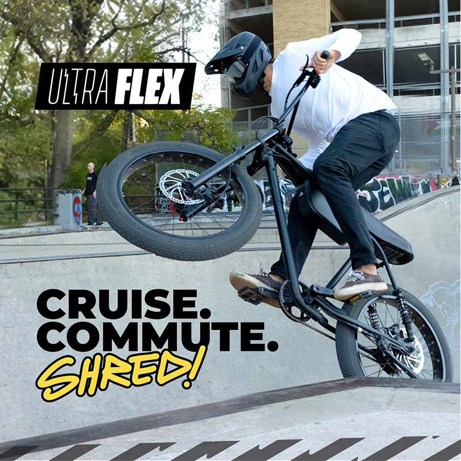 You can Cruise, Commute and SHRED on ZOOZ BIKES!