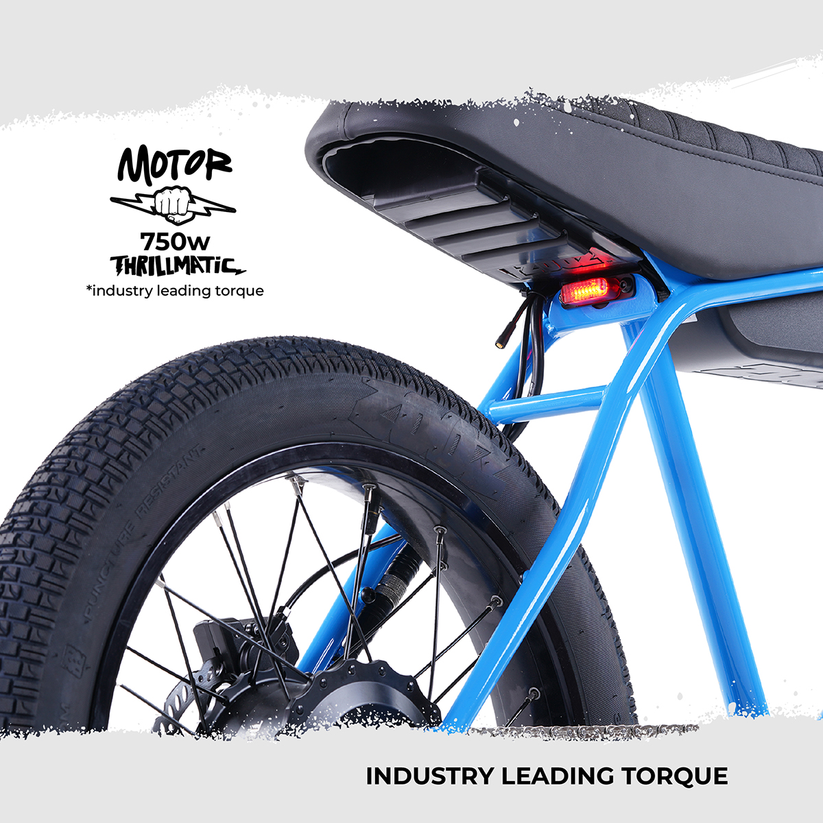 the zooz ultra ripster has the same 750w thrillmatic motor as the ultra urban. 