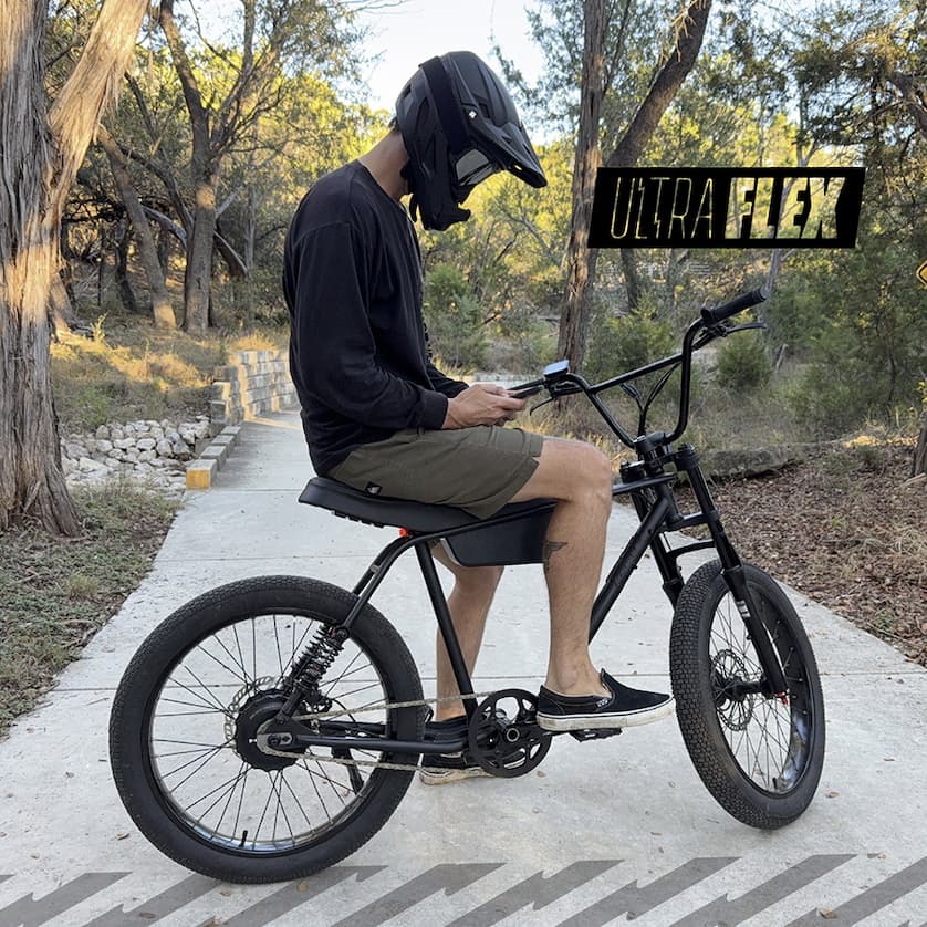 The ZOOZ ULTRA FLEX smoothes out the bumps!