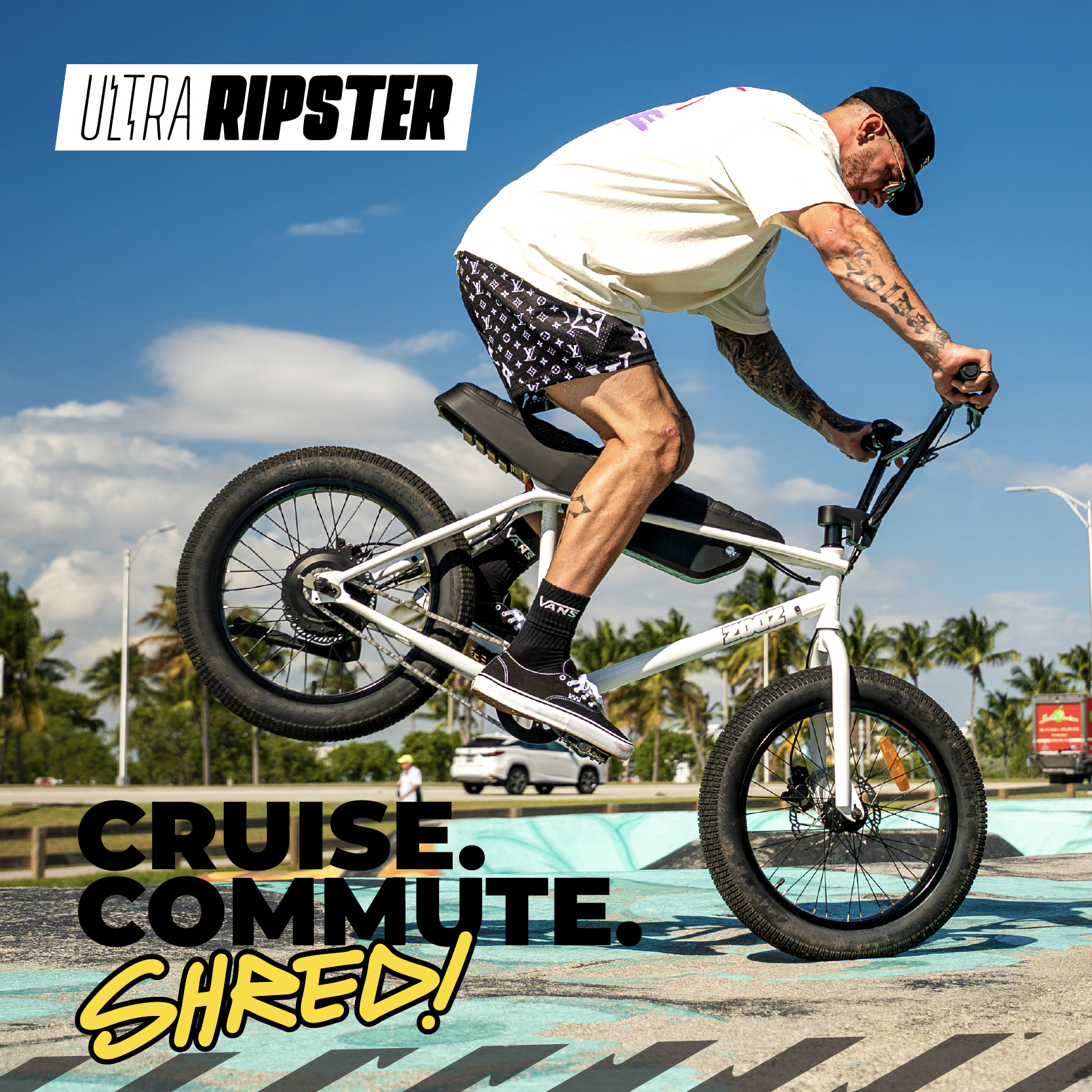 You can Cruise, Commute and SHRED on ZOOZ BIKES!