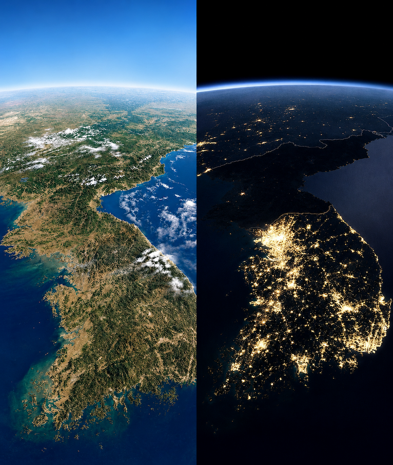 South Korea map