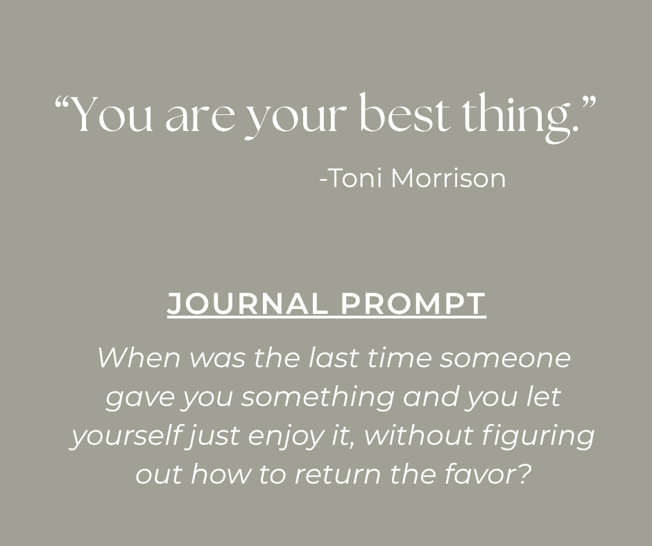 quote and journal prompt that match today's Sunday, Reset