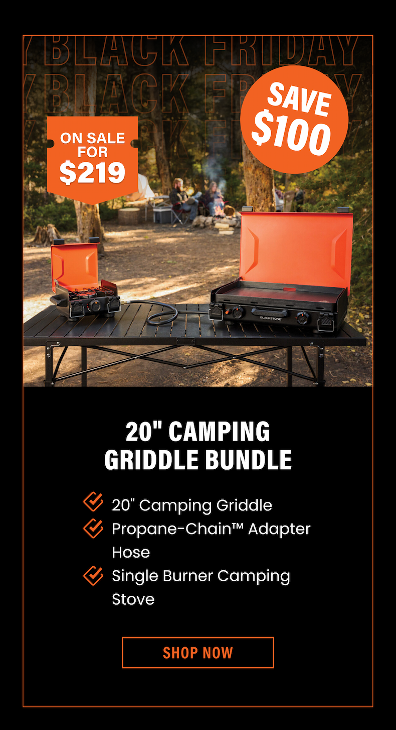 20" Camping Griddle Bundle