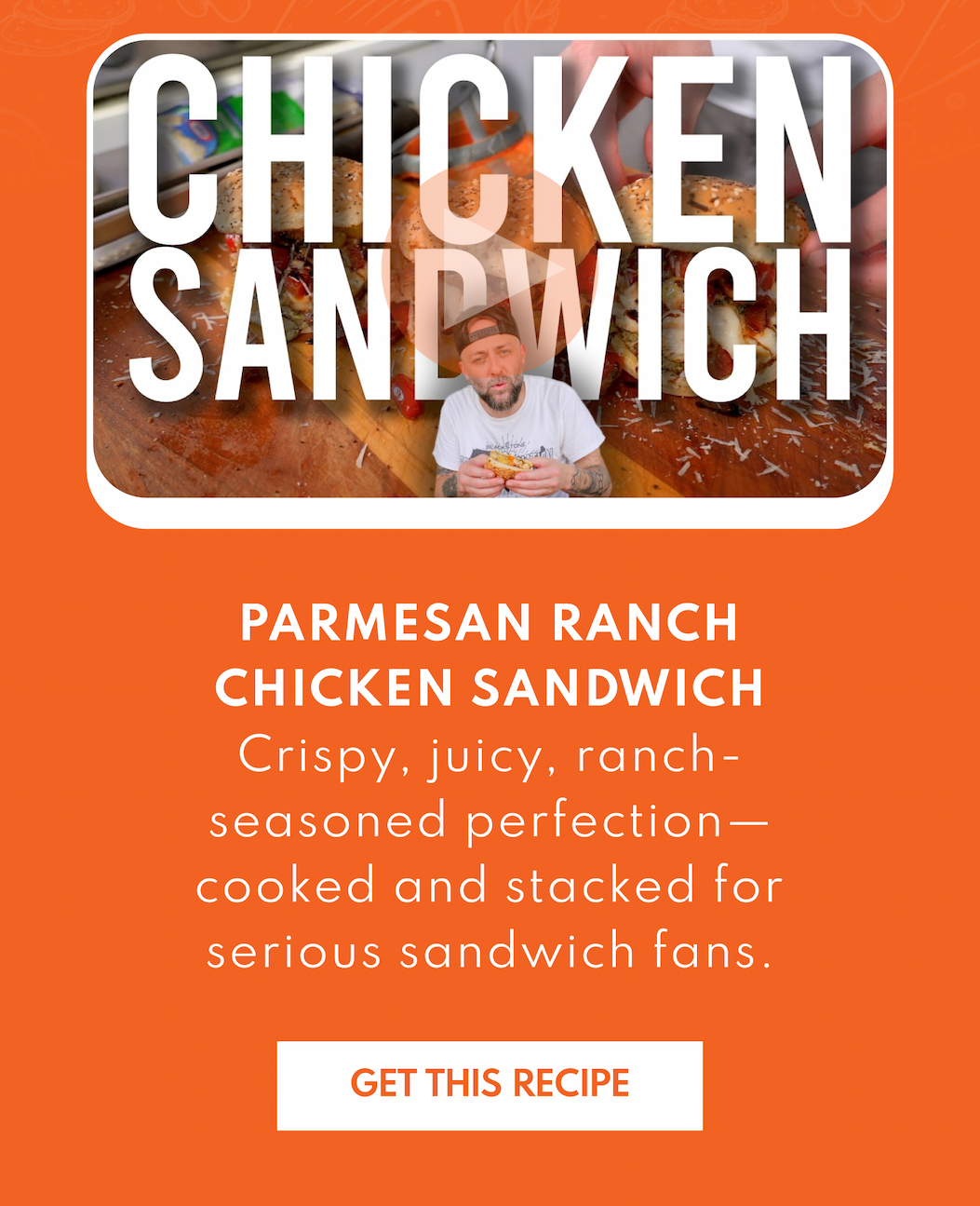 Parmesan Ranch Chicken Sandwhich