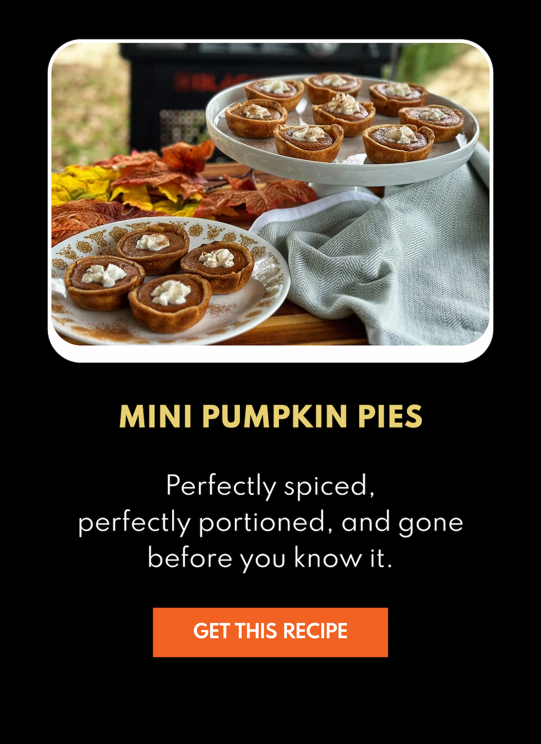 Mini Pumpkin Pies