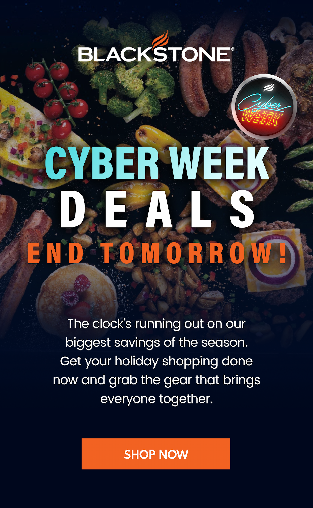 Cyber Week Deals End Tomorrow!