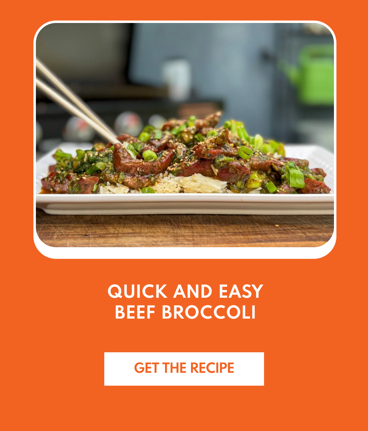 Quick and Easy Beef Broccoli
