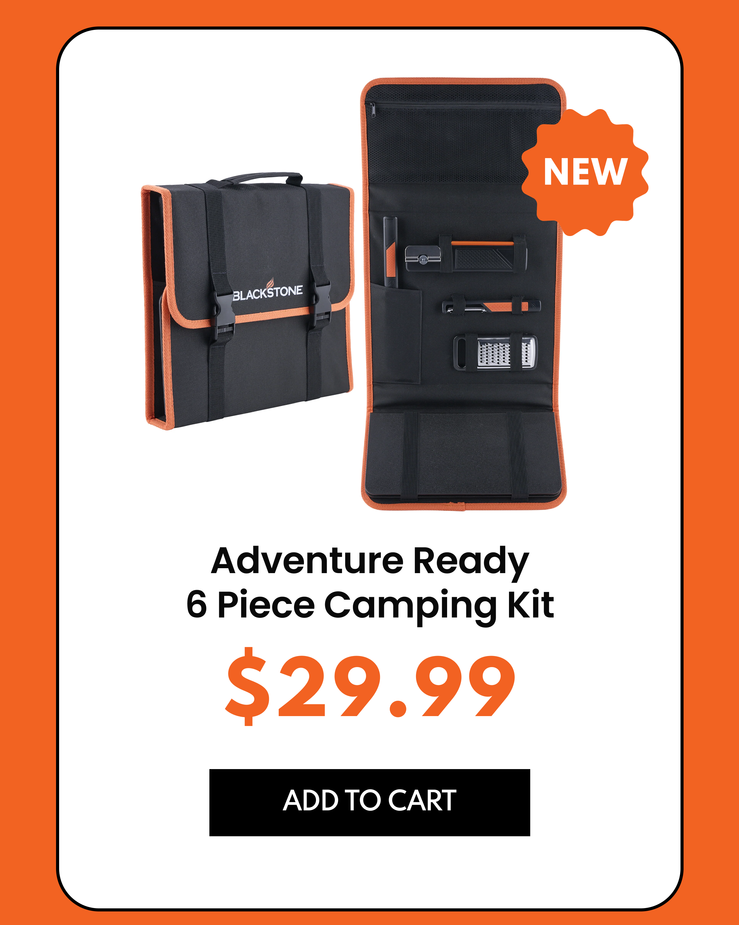 Adventure Ready 6 Piece Camping Kit