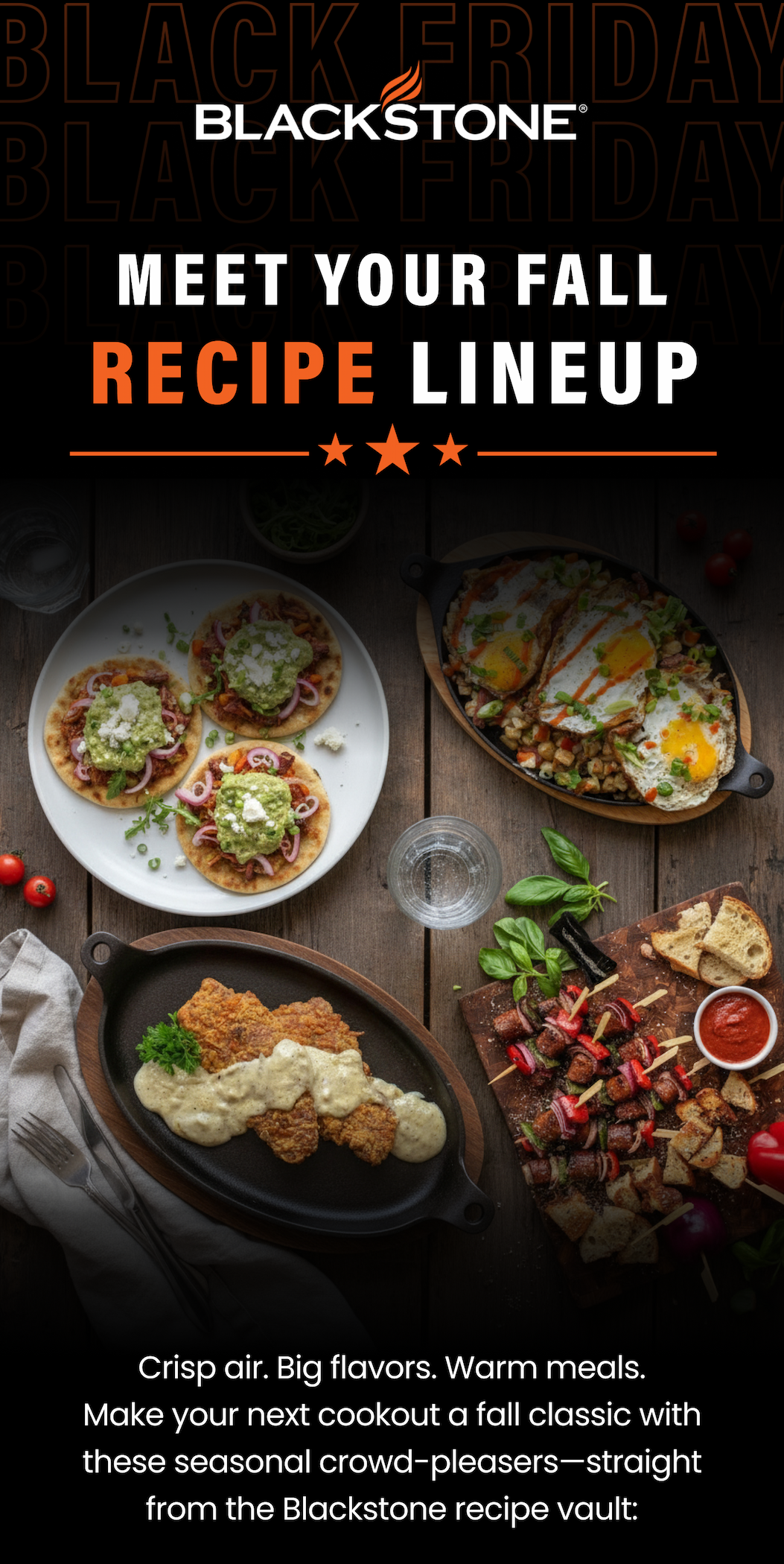 Meet Your Fall Recipe Lineup