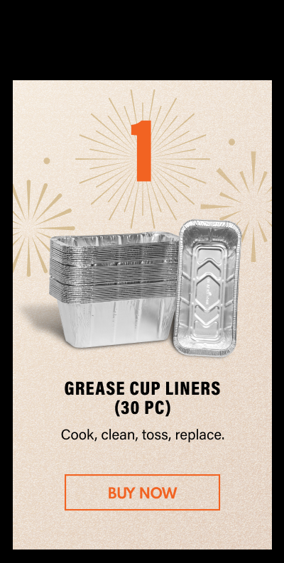 Grease Cup Liners (30 PC)