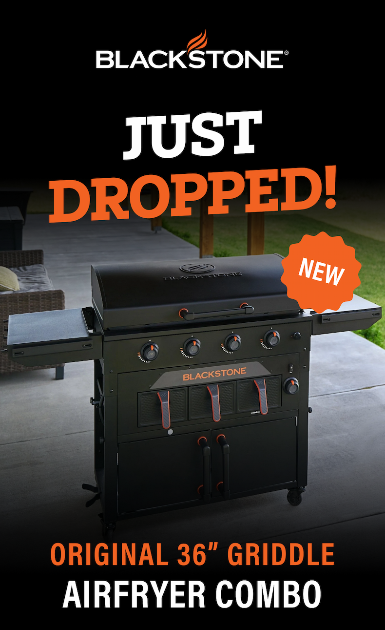 Just Dropped - New Original 36" Griddle Airfryer Combo