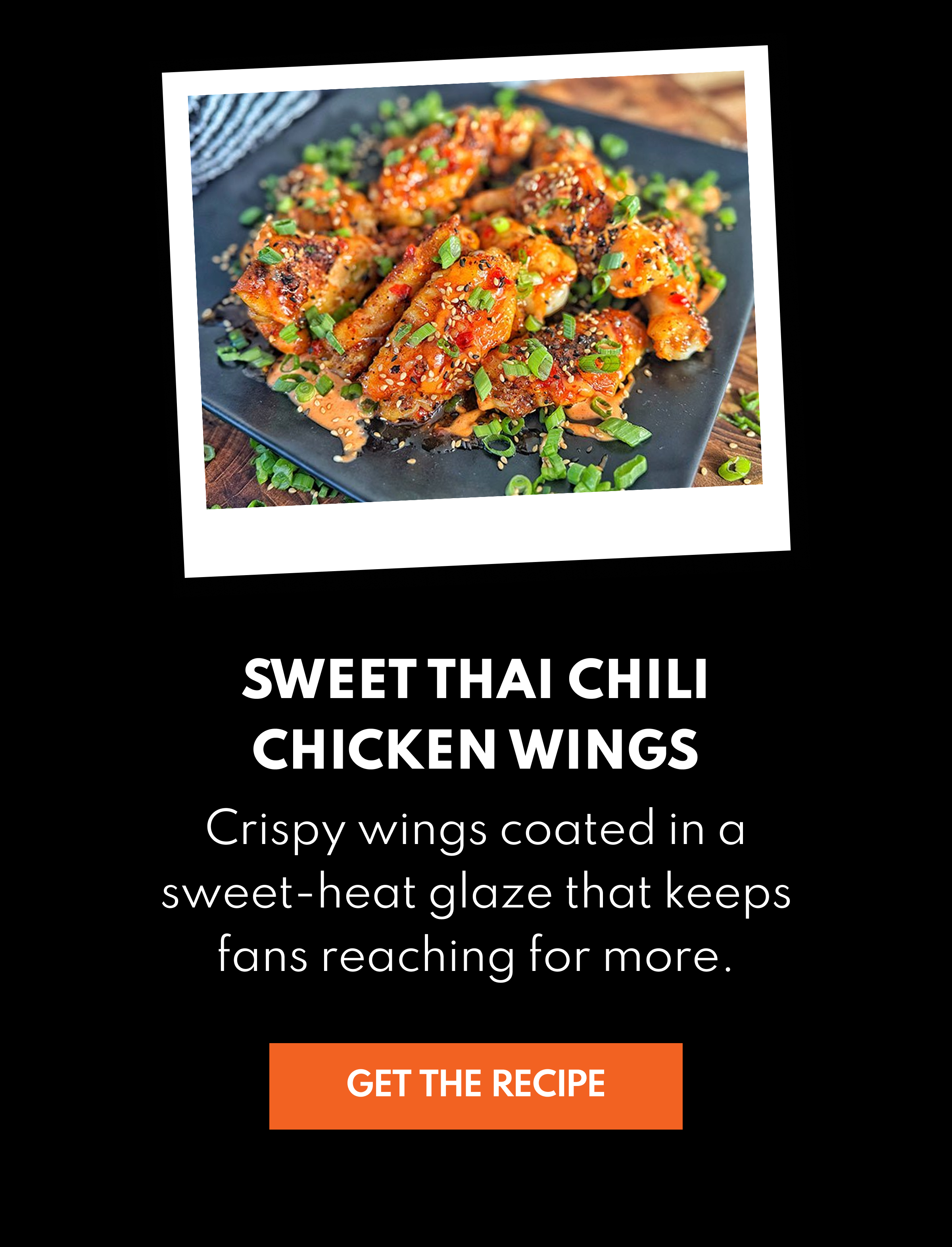Sweet Thai Chili Chicken Wings