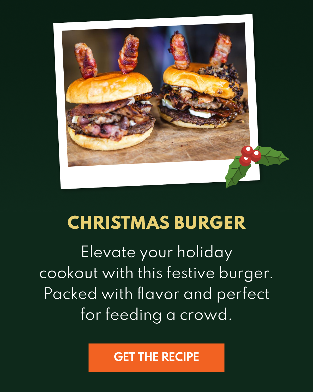 Christmas Burger