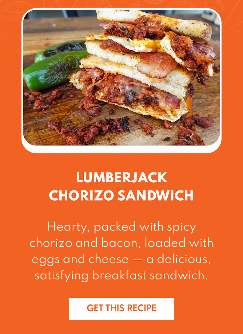 Lumberjack Chorizo Sandwich
