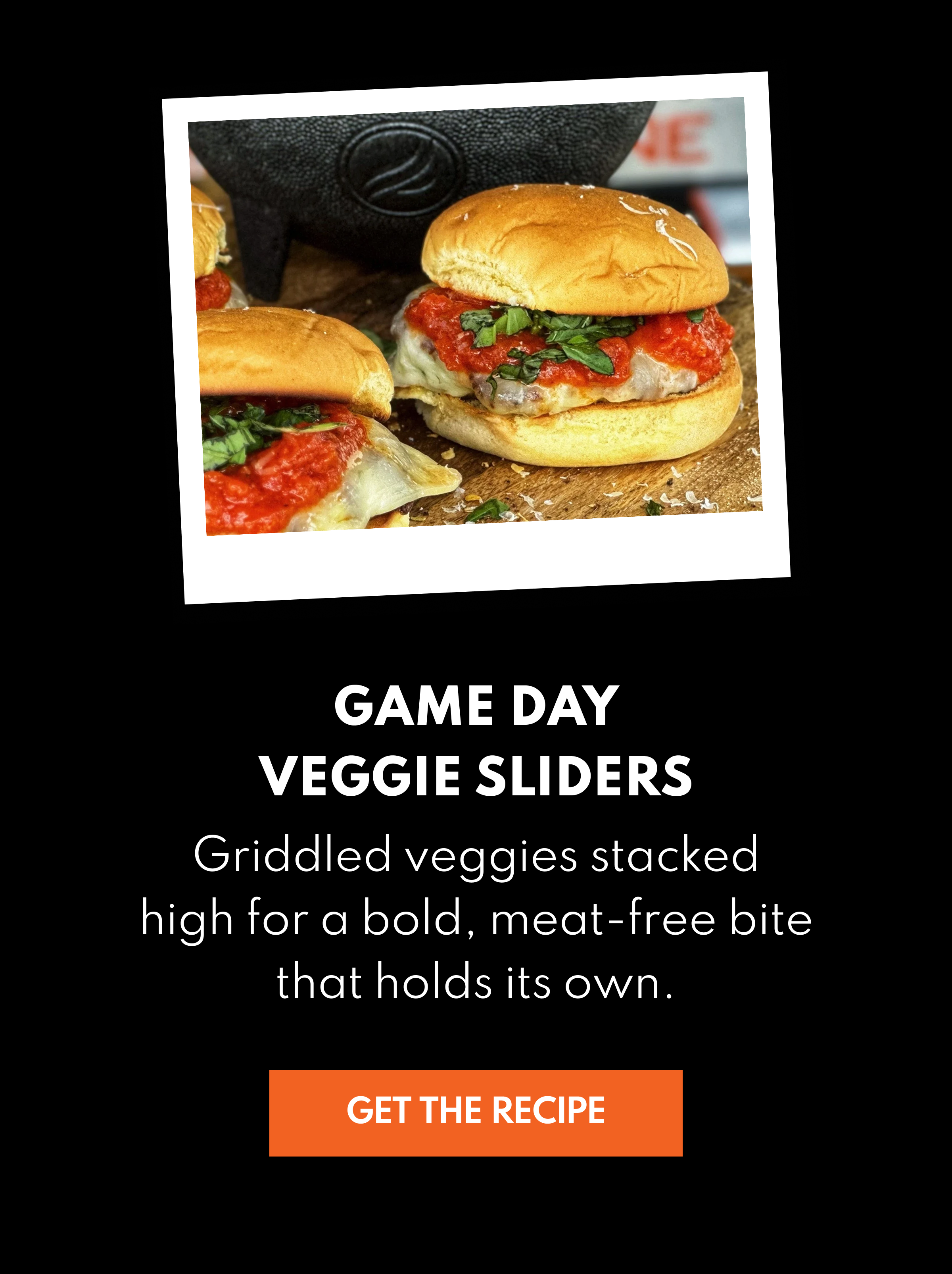 Game Day Veggie Sliders