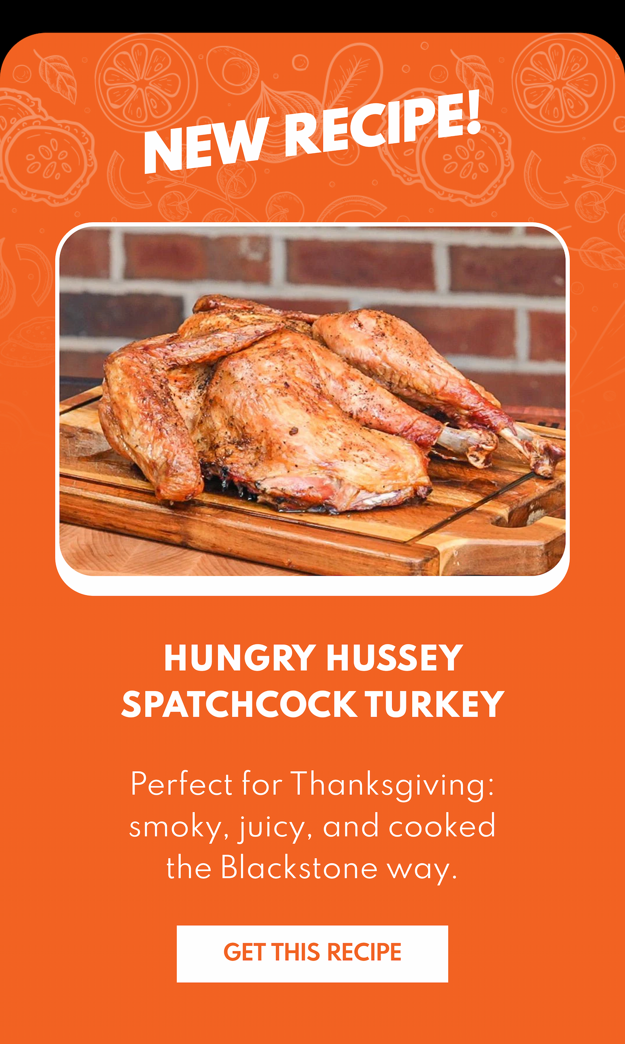 Hungry Hussey Spatchcock Turkey