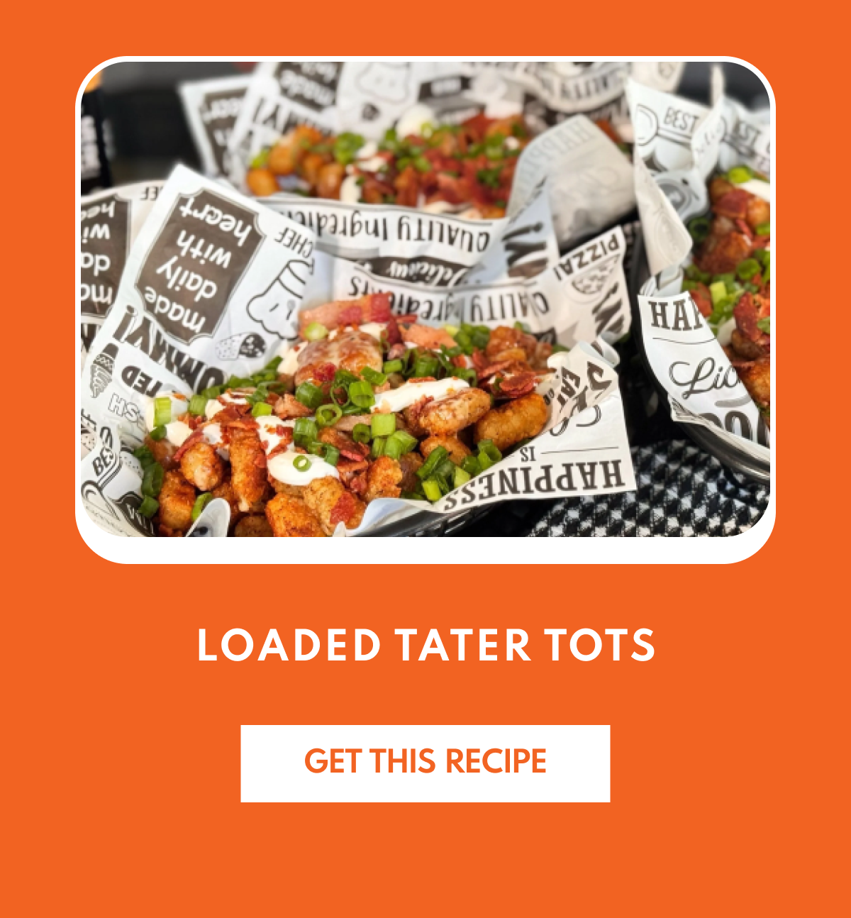 Loaded Tater Tots Loaded Tater Tots