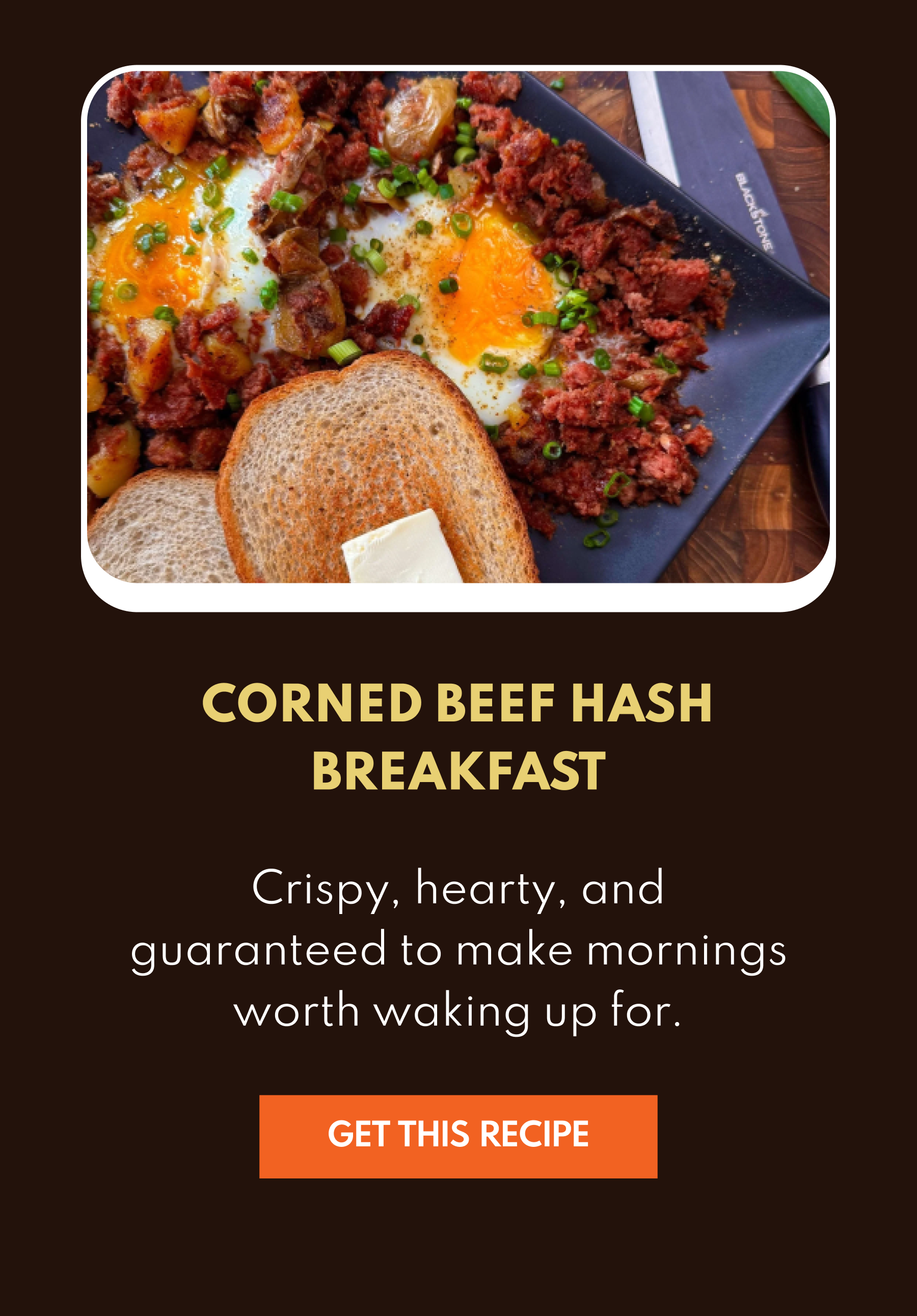 Corned Beef Hash Breakfast