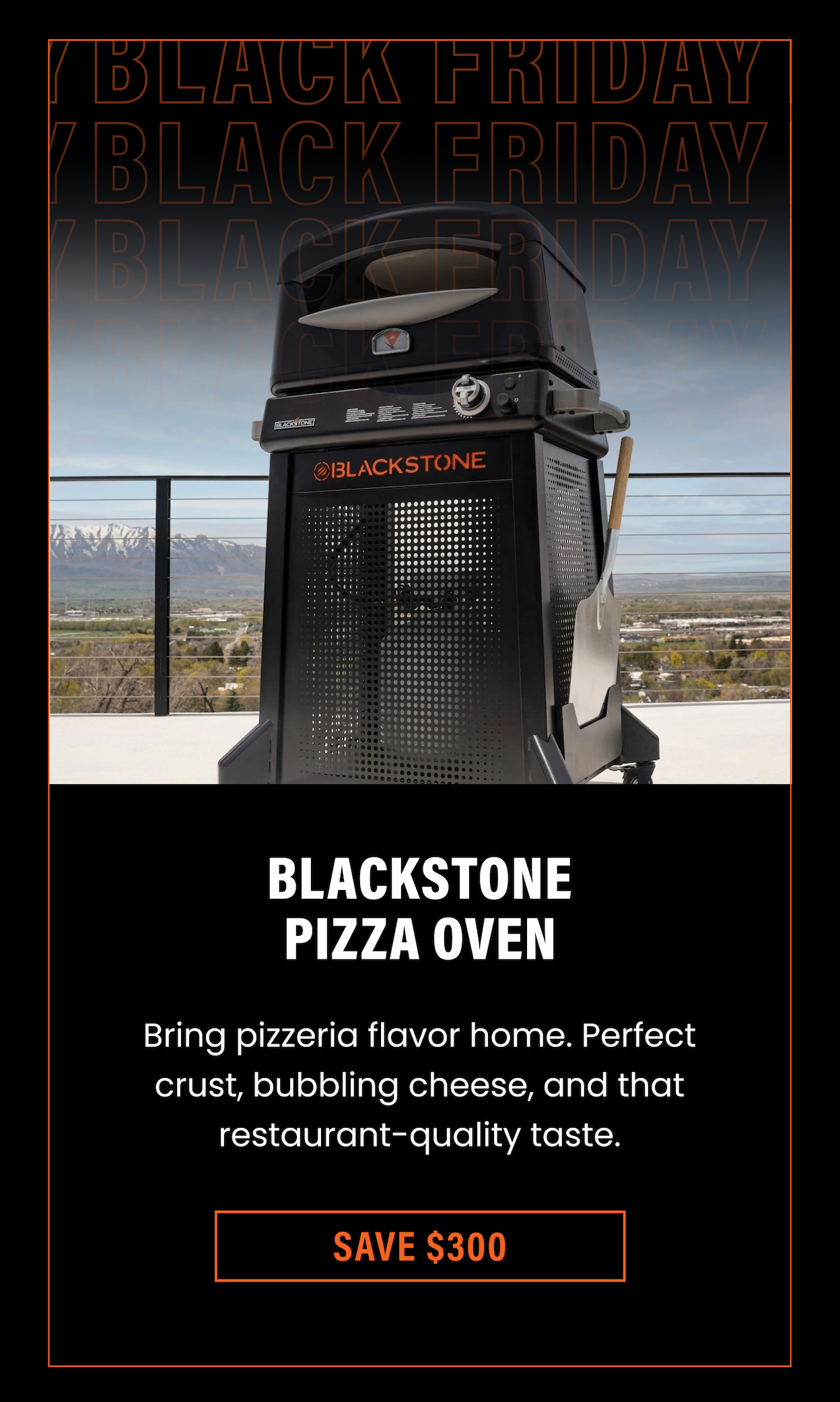 Pizza Oven with Mobile Cart