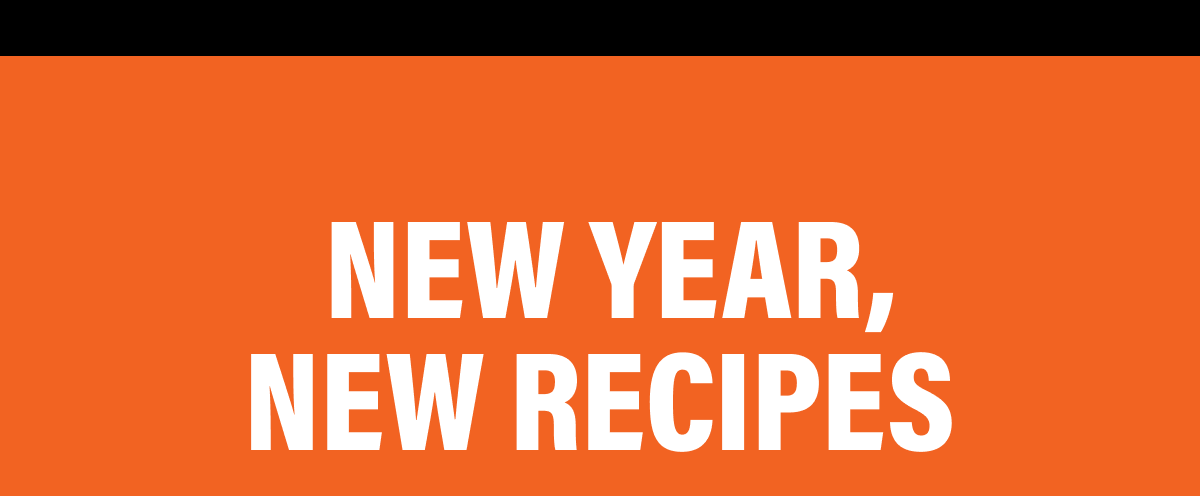 New Year, New Recipes