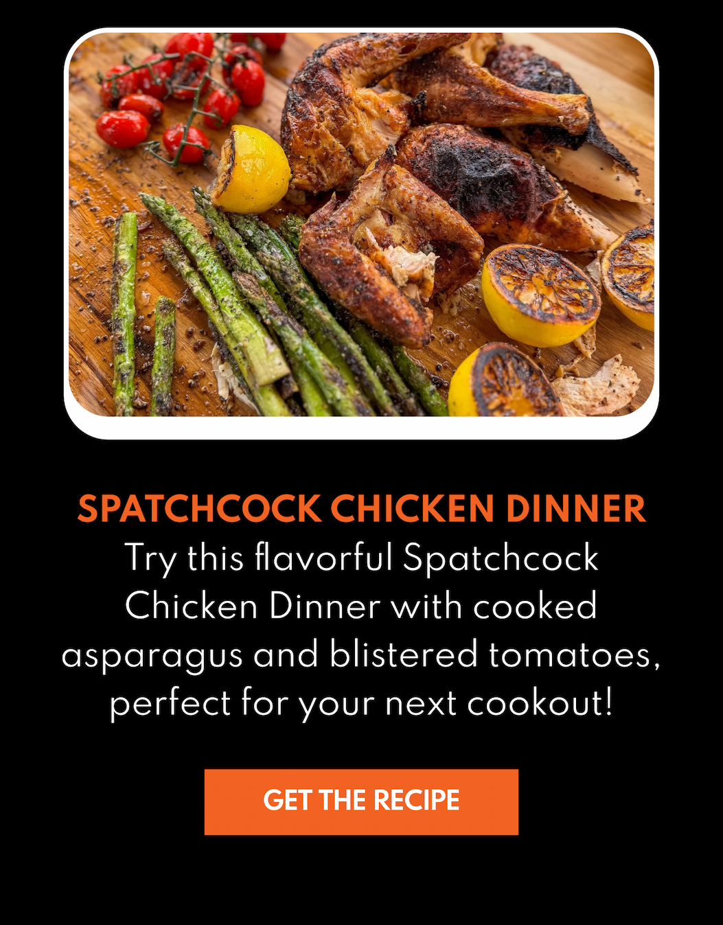 Spatchcock Chicken Dinner