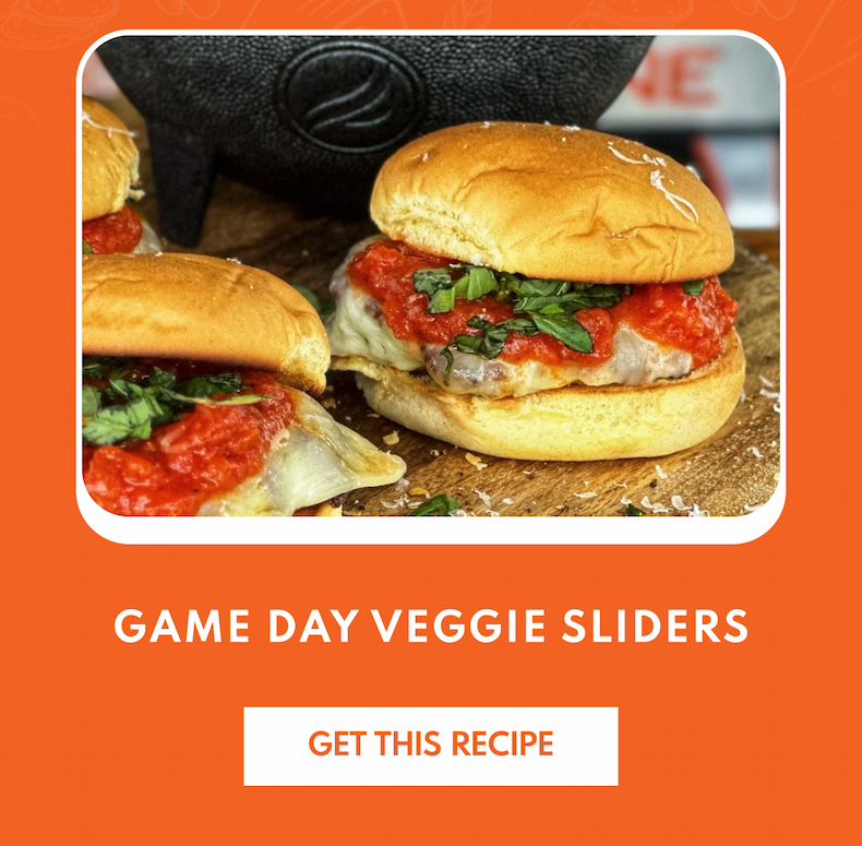 Game Day Veggie Sliders Game Day Veggie Sliders