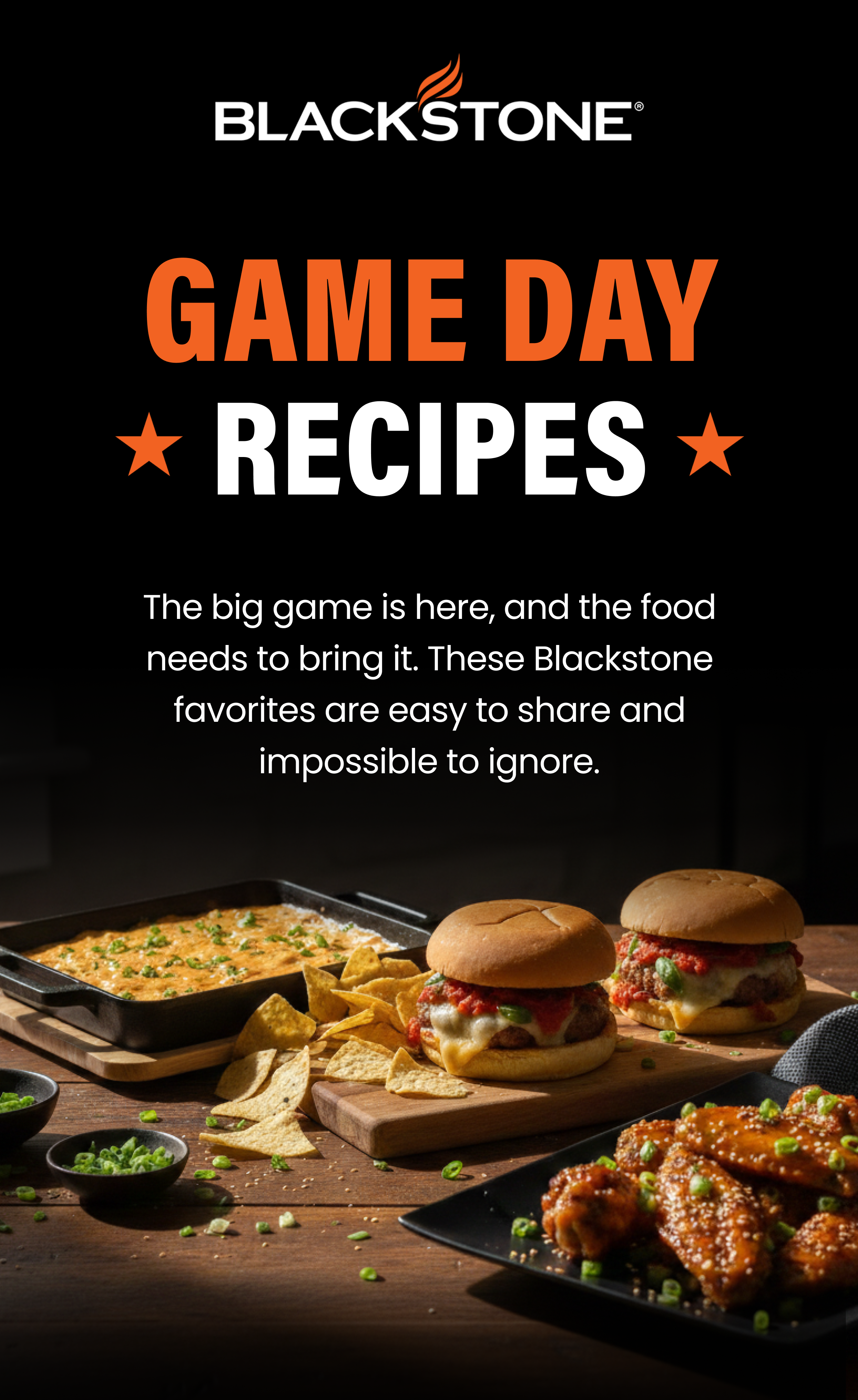 Game Day Recipes