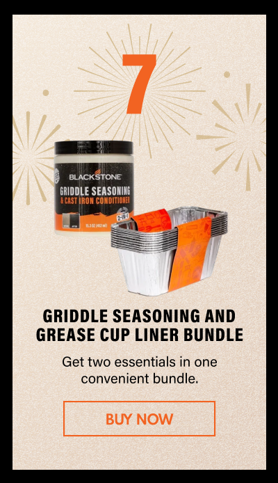 Griddle Seasoning and Grease Cup Liner Bundle
