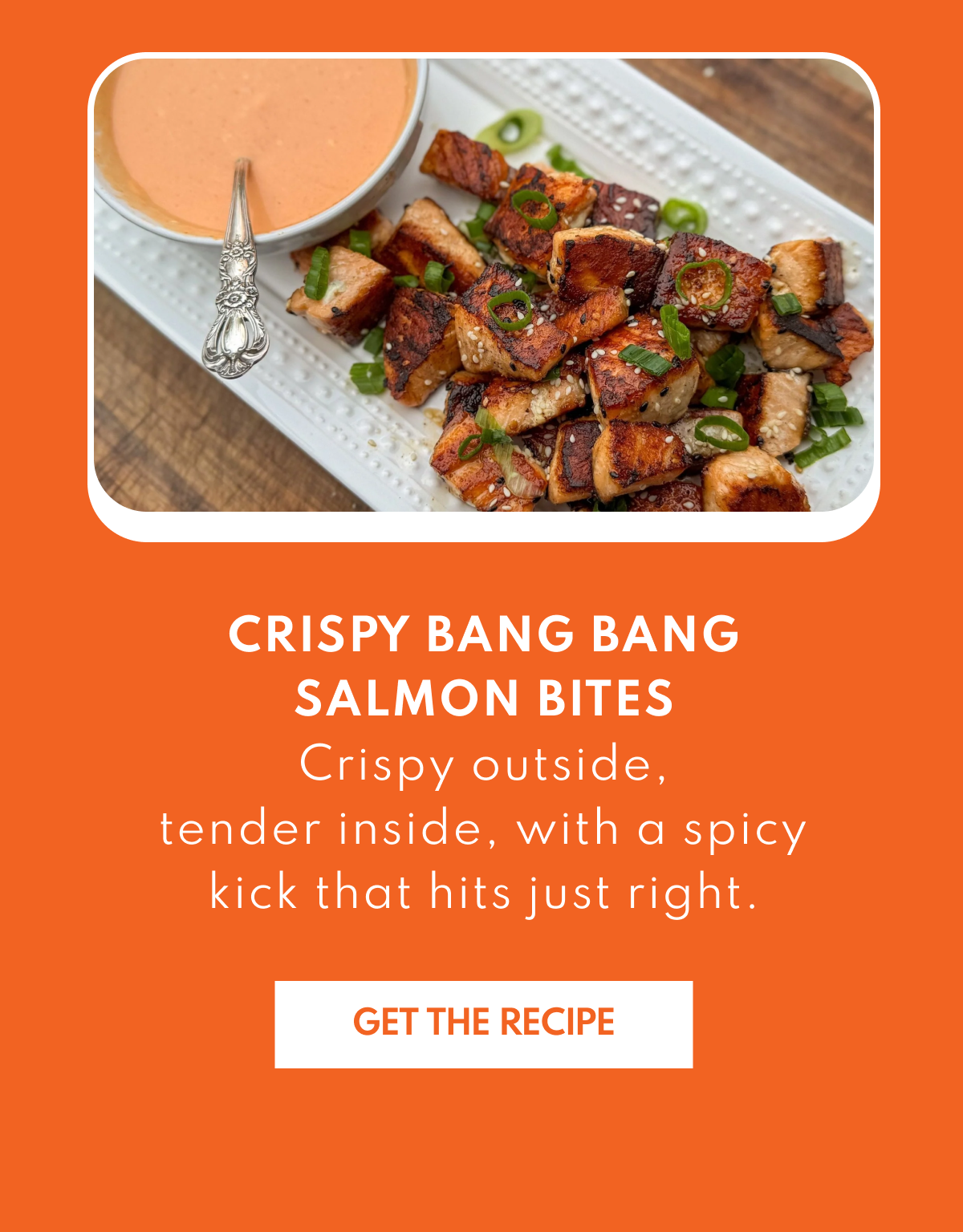 Crispy Bang Bang Salmon Bites