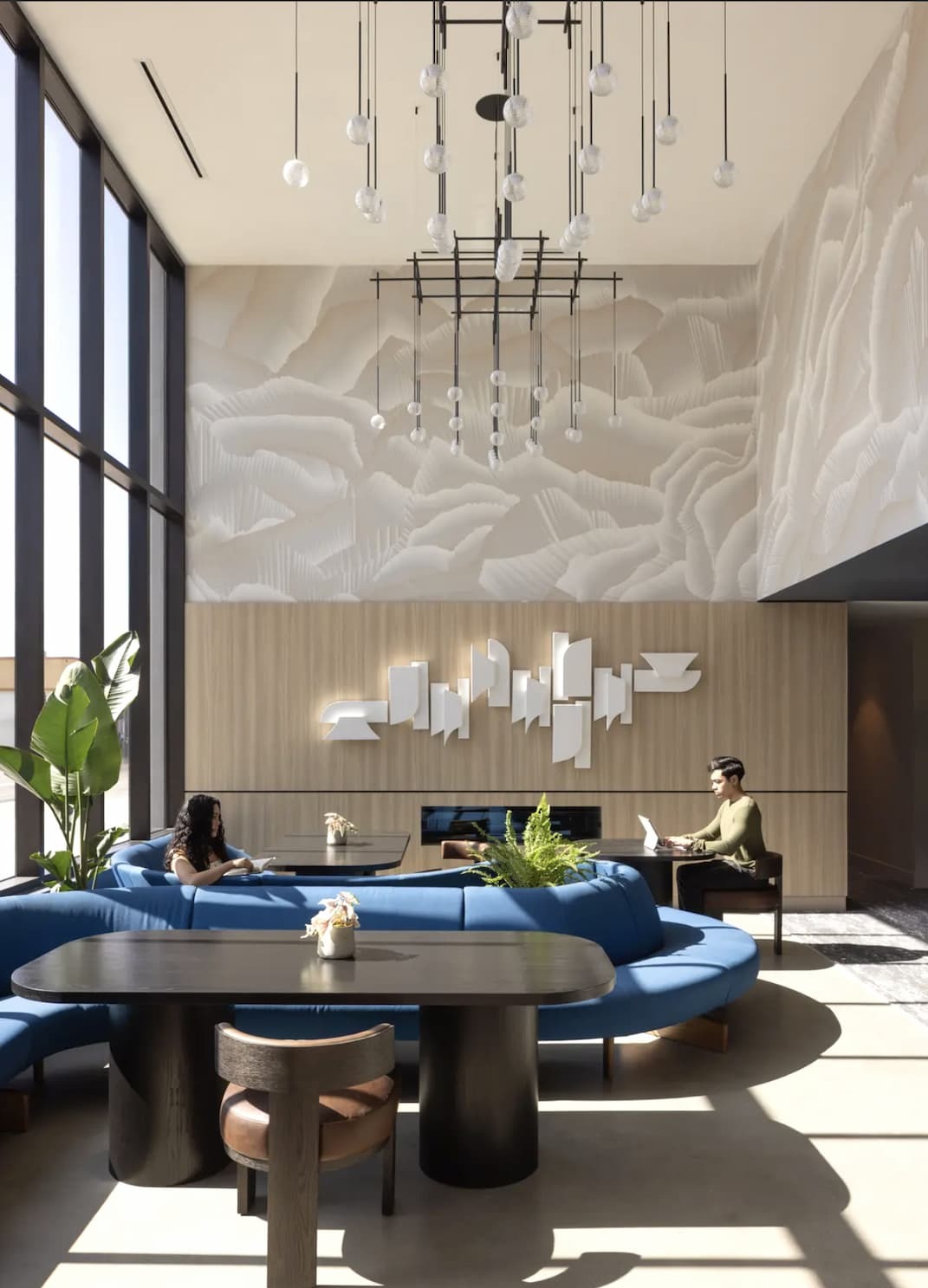 FALCON | CHIFFON in a luxury residential tower in Long Beach, California by Ariel Fox Design