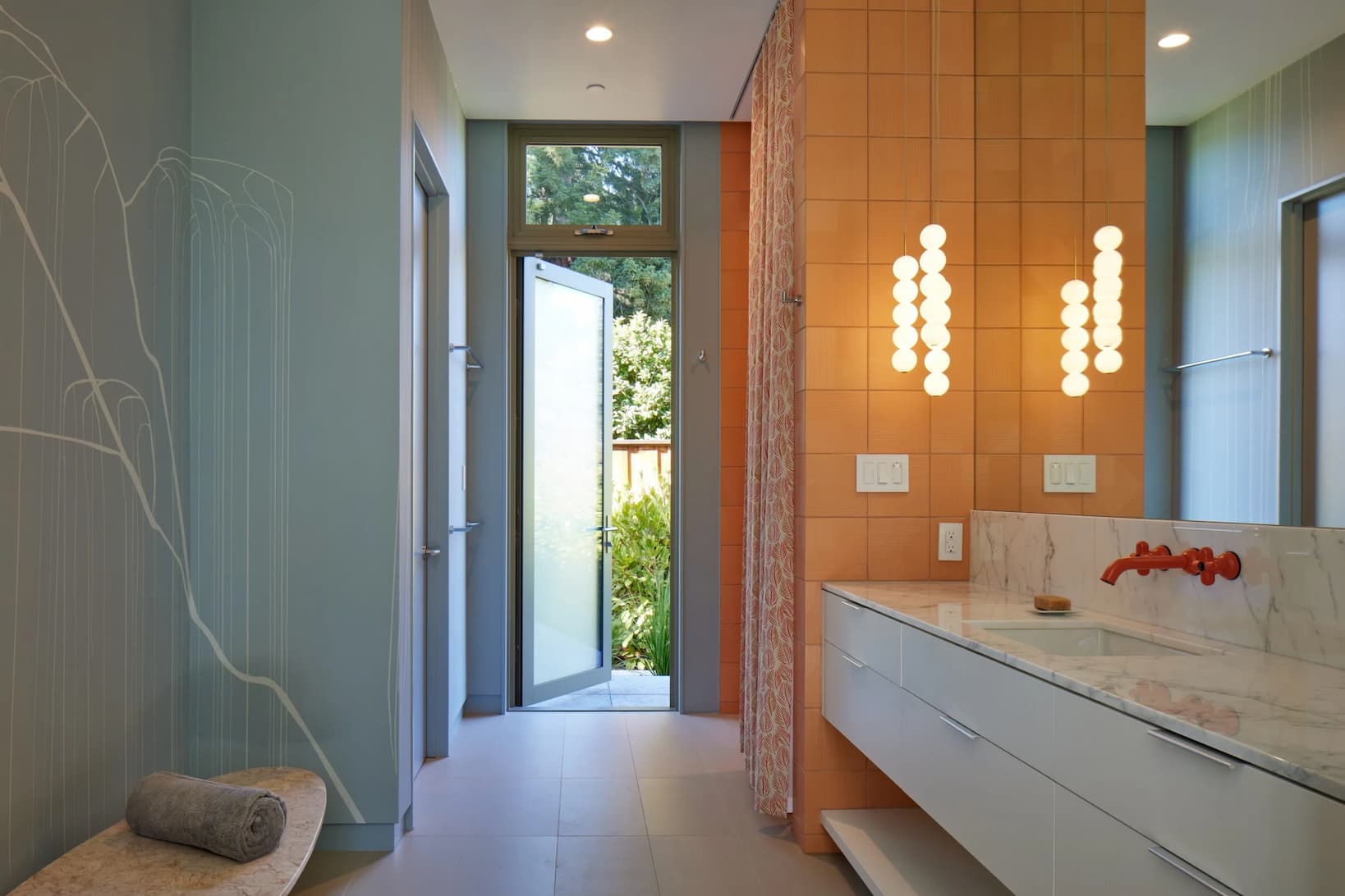 BABYLON | SEAGLASS in Portola Valley bathroom