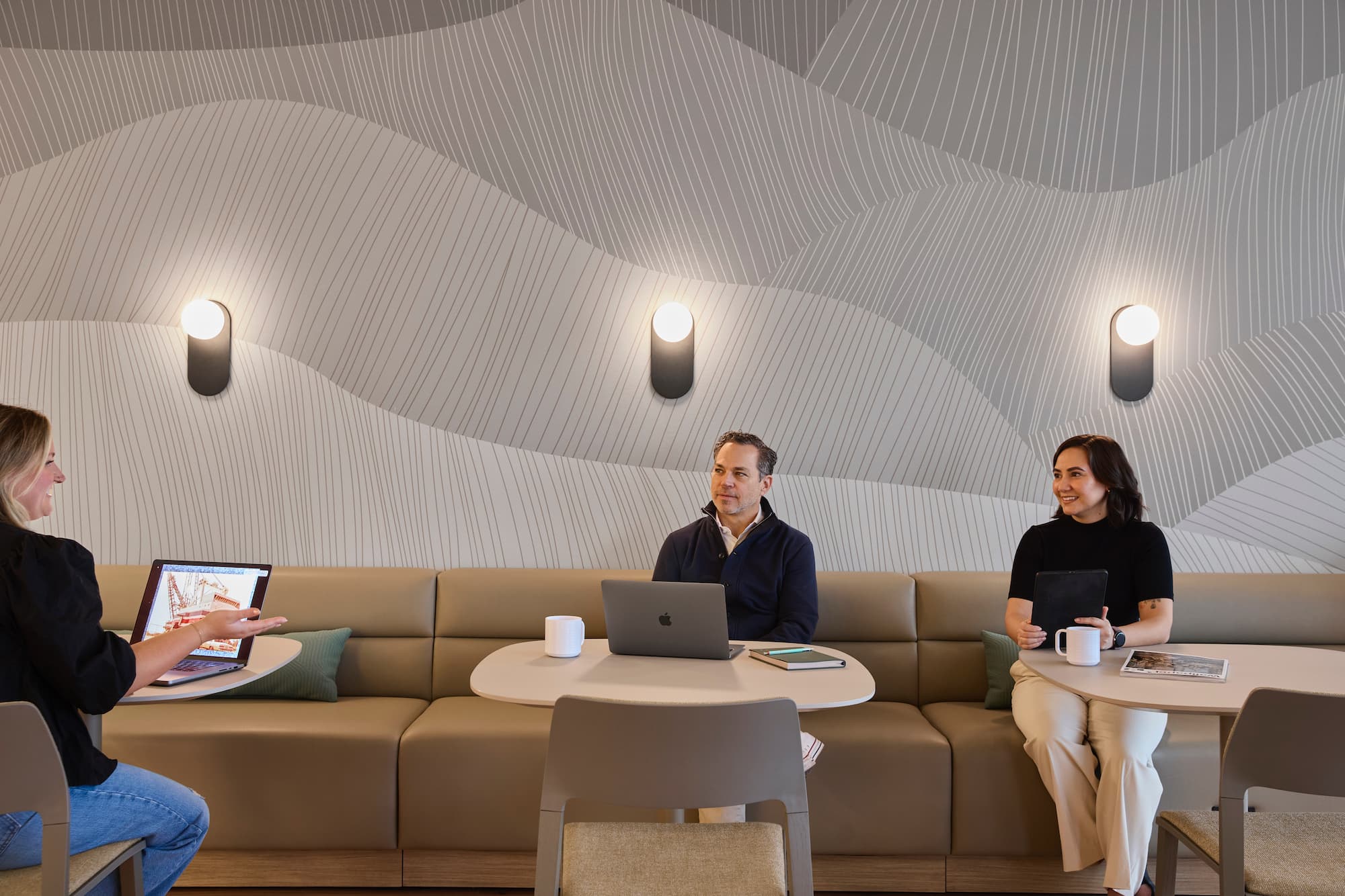 REEF | COOL GREY at TIAA headquarters in Frisco, Texas designed by Corgan