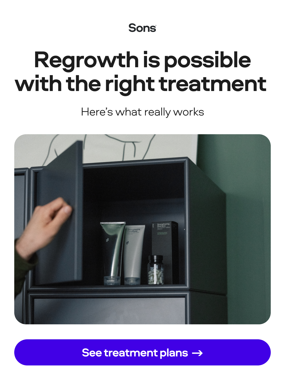 Regrowth is possible - see treatment plans
