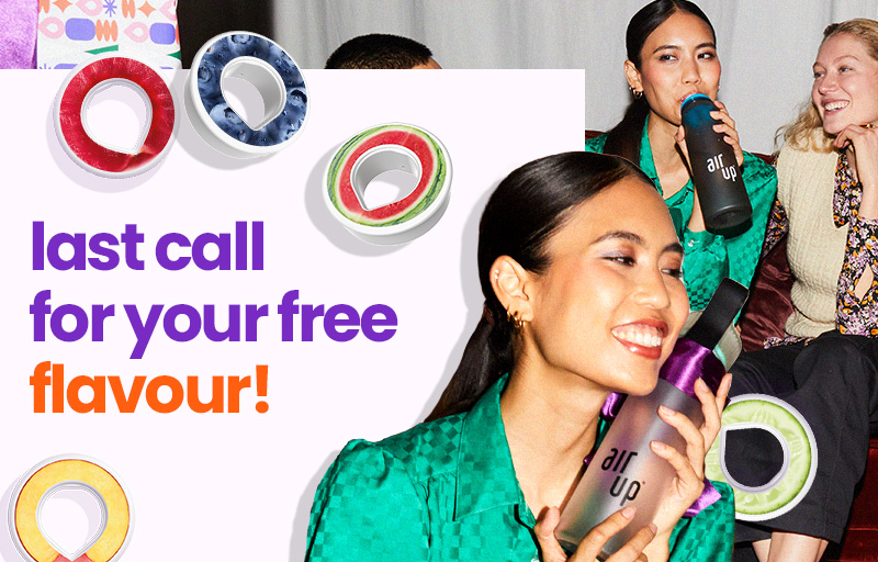 Last call for your free flavour Pod