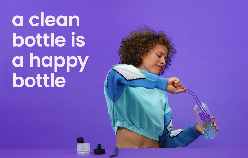 Scrub up, sip up! 