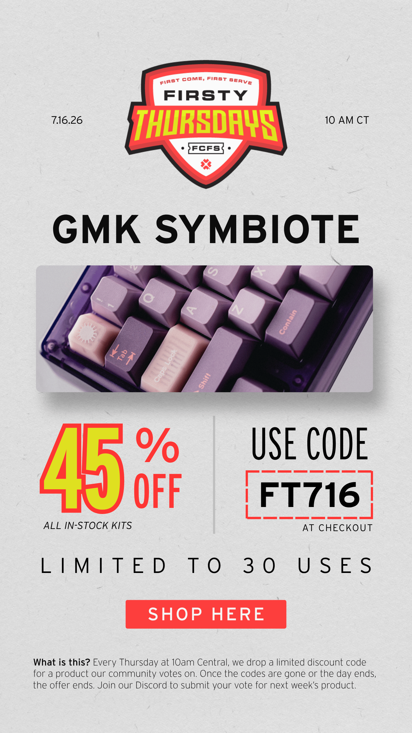 GMK Symbiote keycap set (in-stock kits)