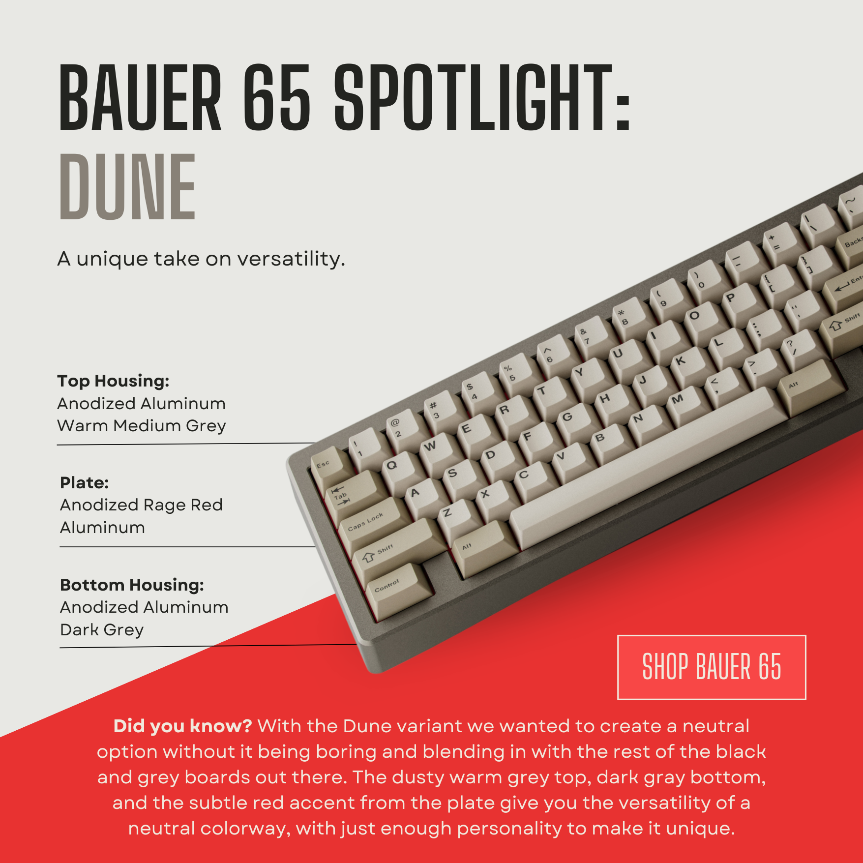 Bauer 65 groupbuy is live