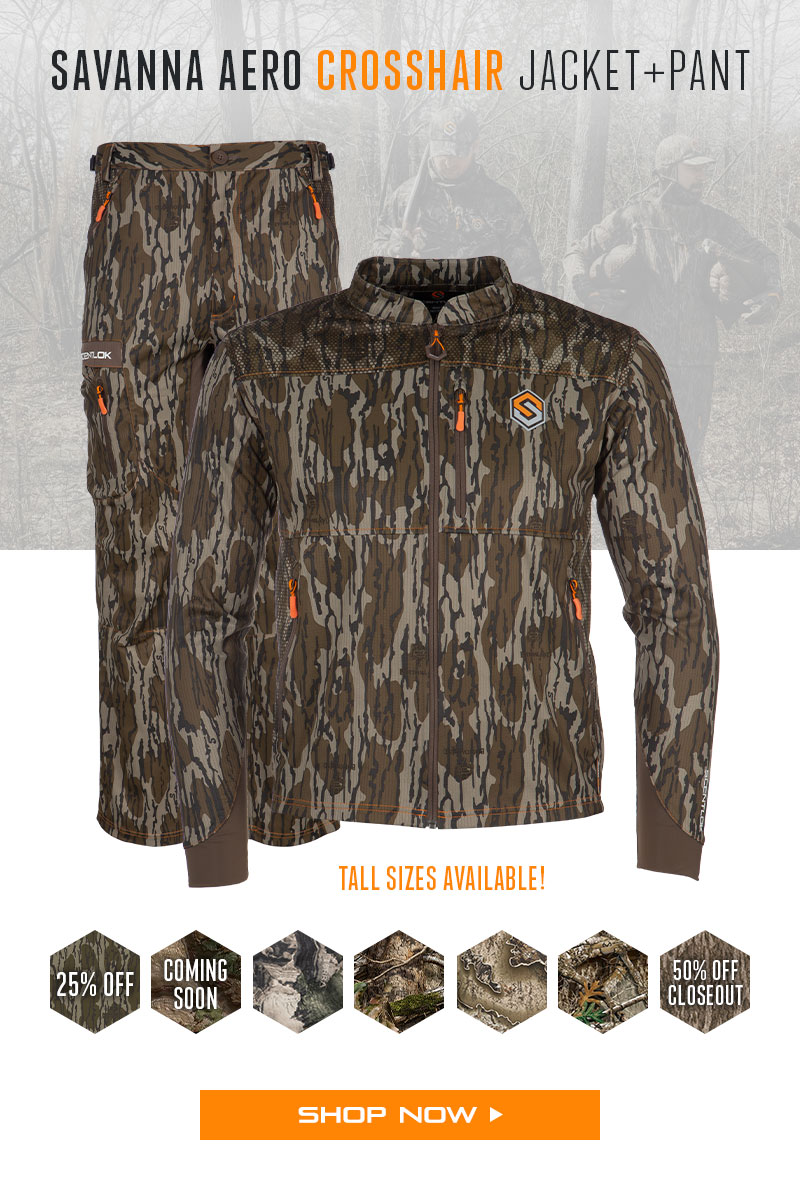 Savanna Aero Number One for Early Season ScentLok