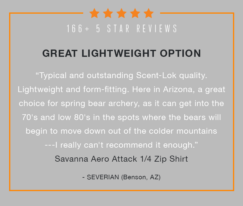 Early Season Favorite Savanna Aero Series ScentLok