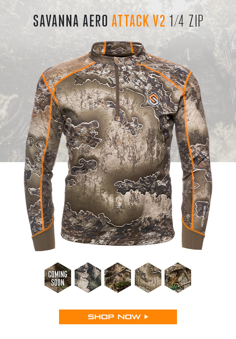 Savanna Aero Number One for Early Season ScentLok