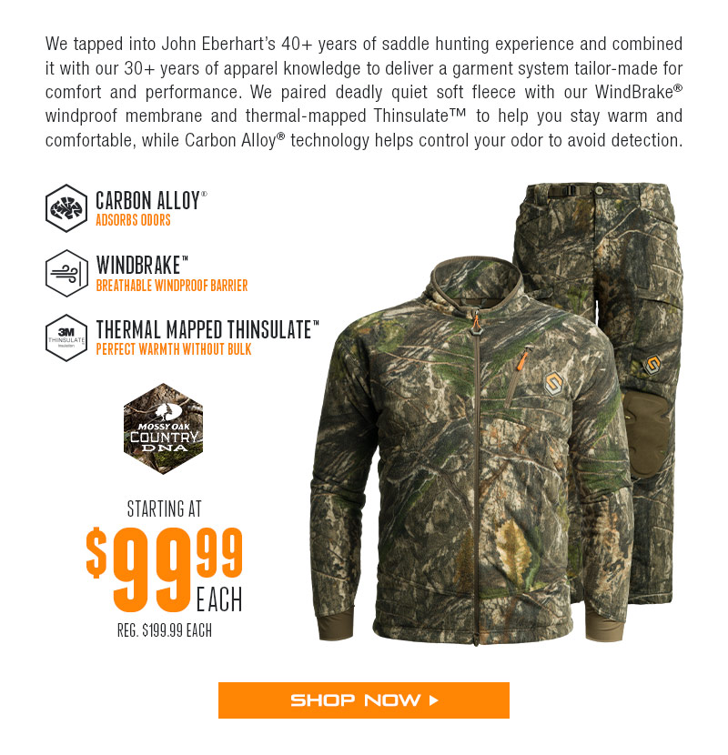 50 off Saddle Hunter series ScentLok