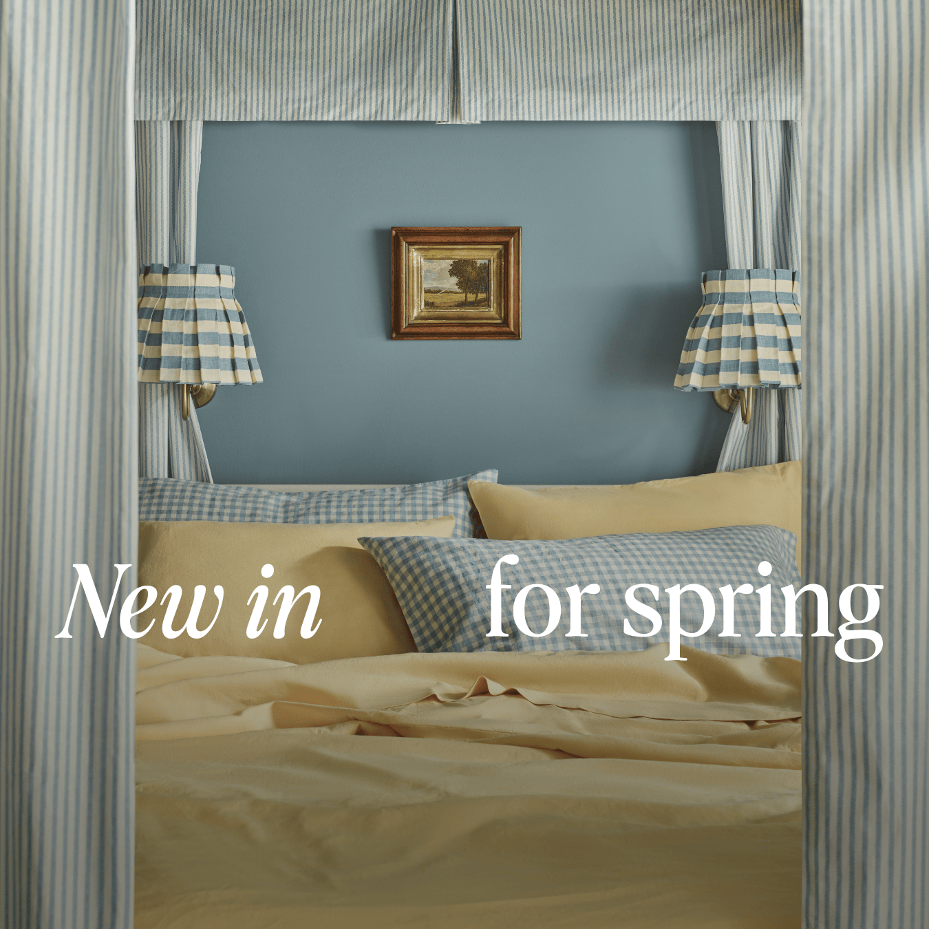 New in for spring
